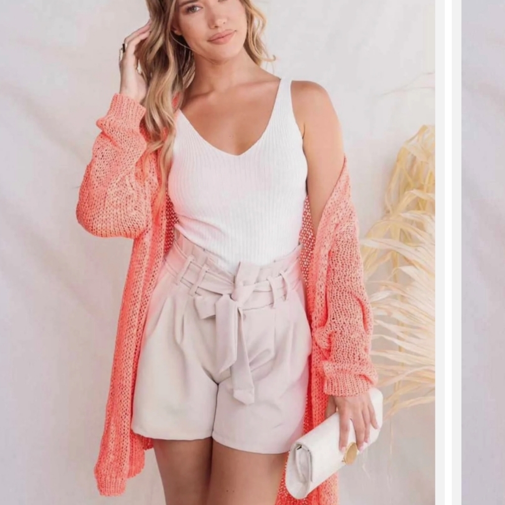 🍑 Open Cardigan 🍊 - Picture 3 of 9